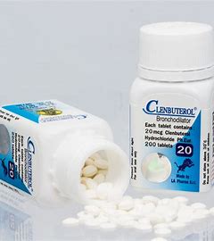 Clenbuterol Hydrochloride 50mcg 100 Tablets